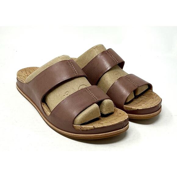 Kork-Ease  Tutsi Dual-Band Leather Sandal Brown Size 9 NIB - Picture 5 of 11